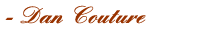 Dan Couture signature